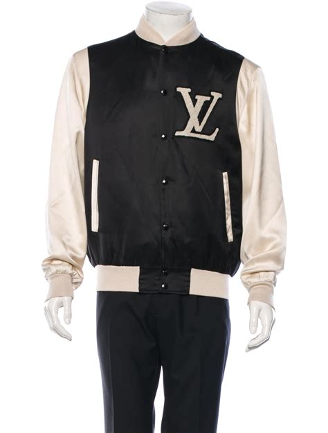 louis vuitton varsity jacket black.